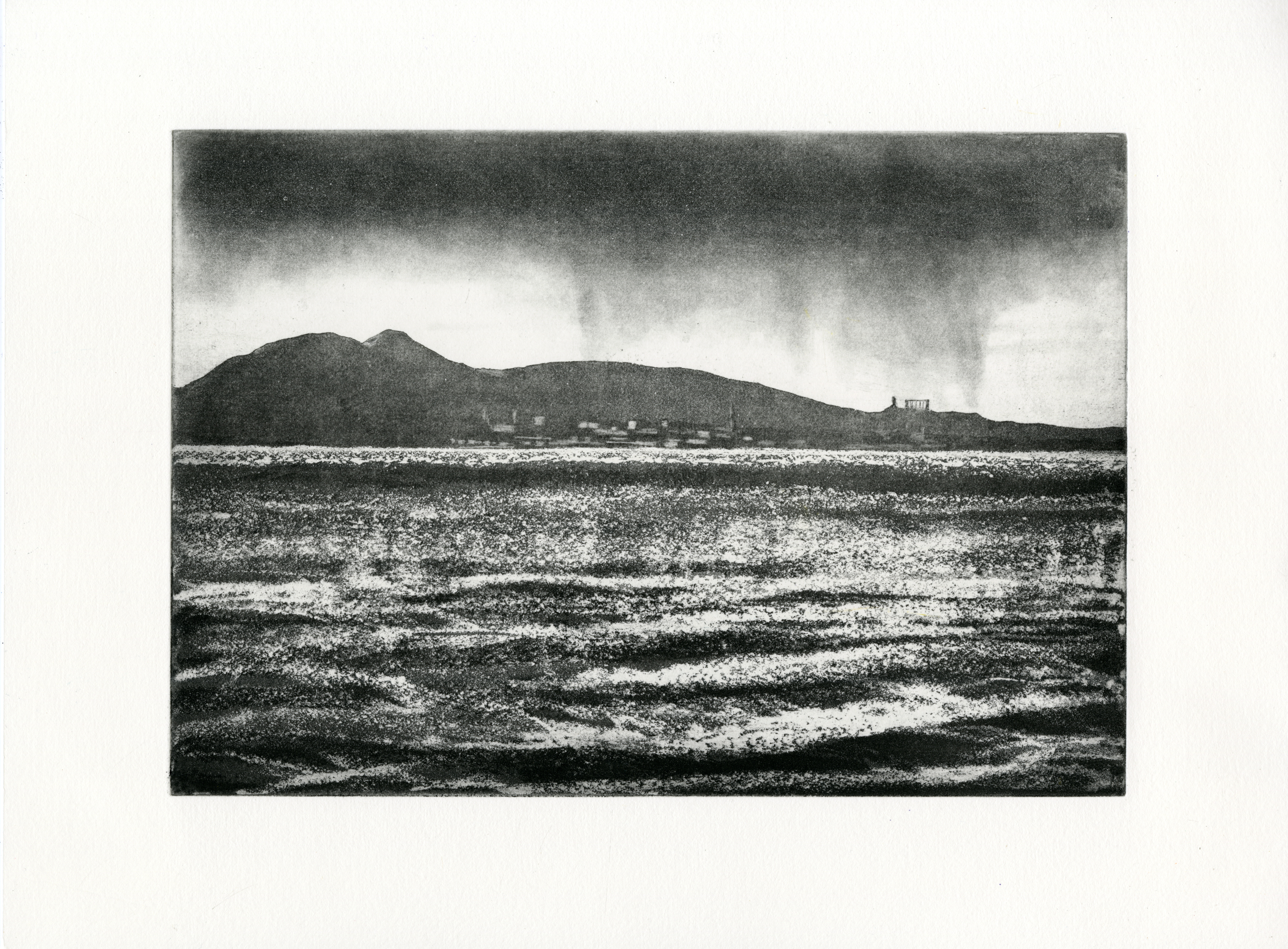 Edinburgh from Musselburgh