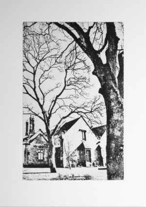 thumbnail of etching of The Station