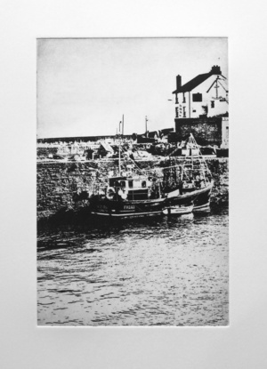 thumbnail of etching of The Ship Inn