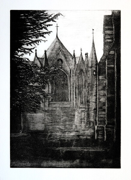 thumbnail of etching of Ushaw