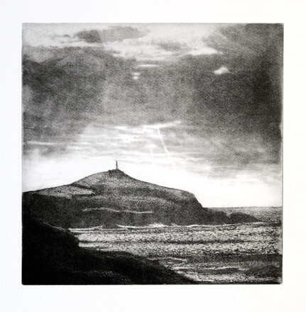 thumbnail of etching of Cape Cornwall