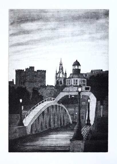 thumbnail of etching of Pons Aelius