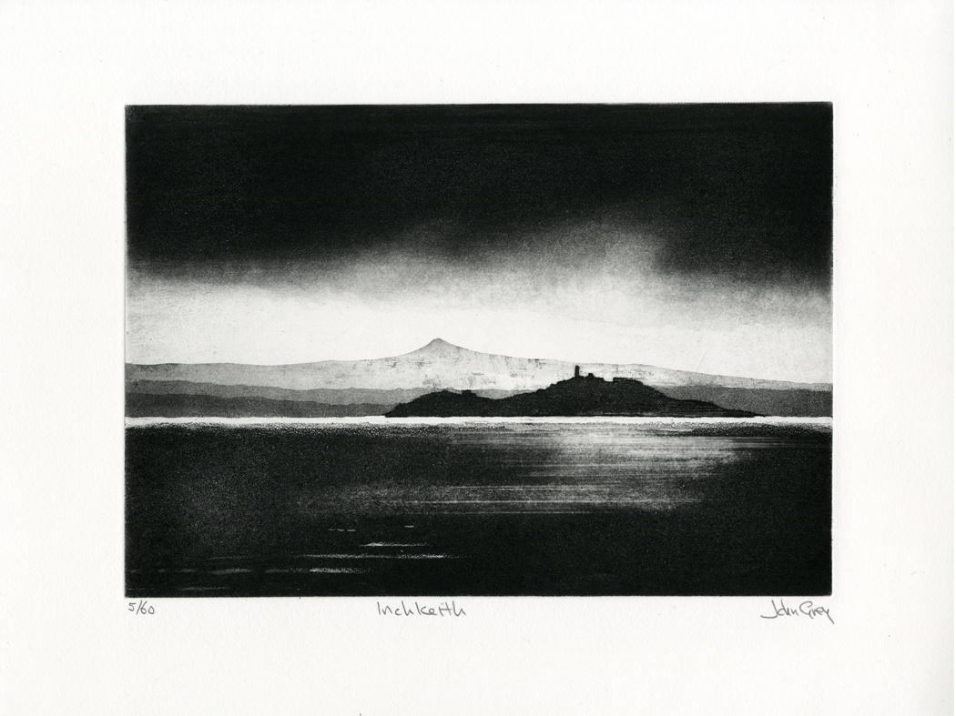 thumbnail of etching of Inchkeith
