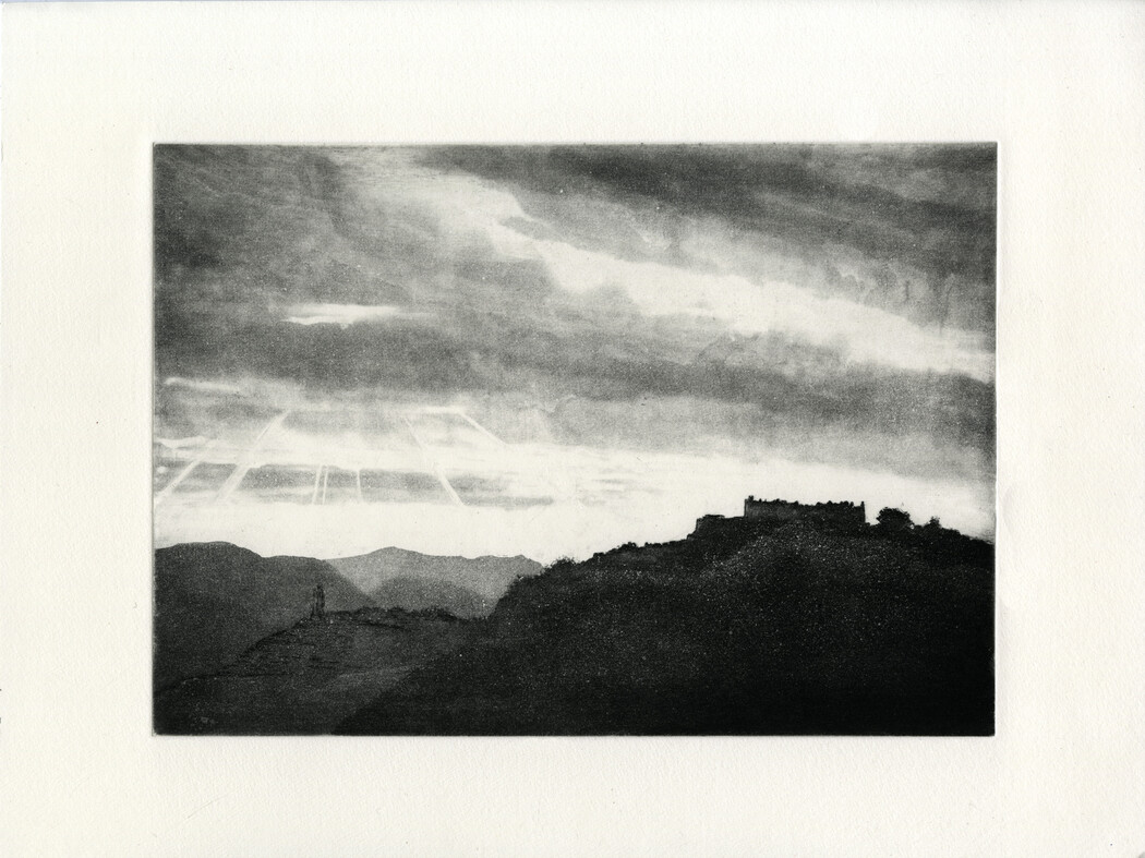 thumbnail of etching of Stirling