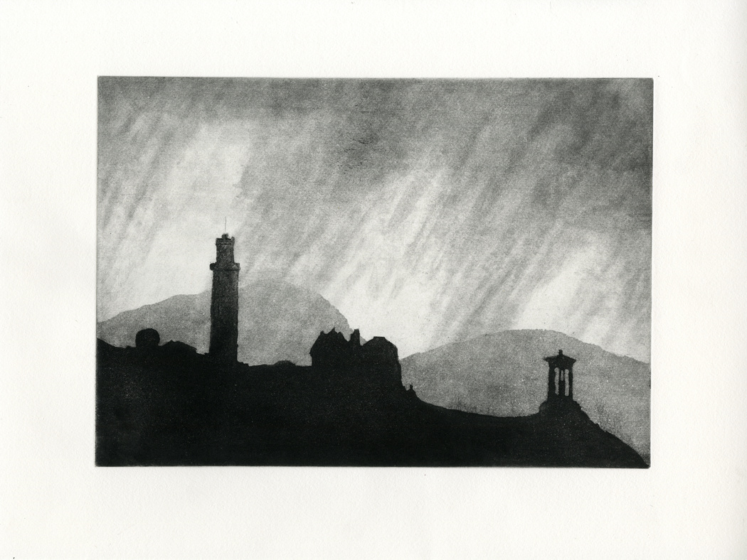 thumbnail of etching of The Astronomer's House