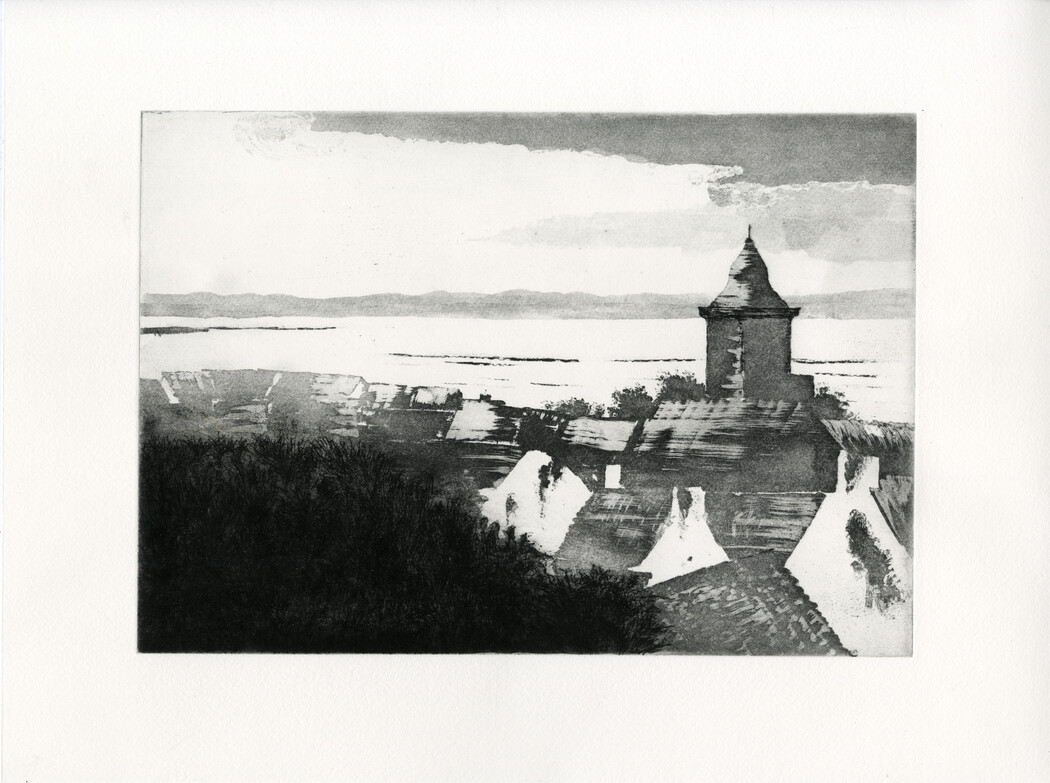 thumbnail of etching of Culross